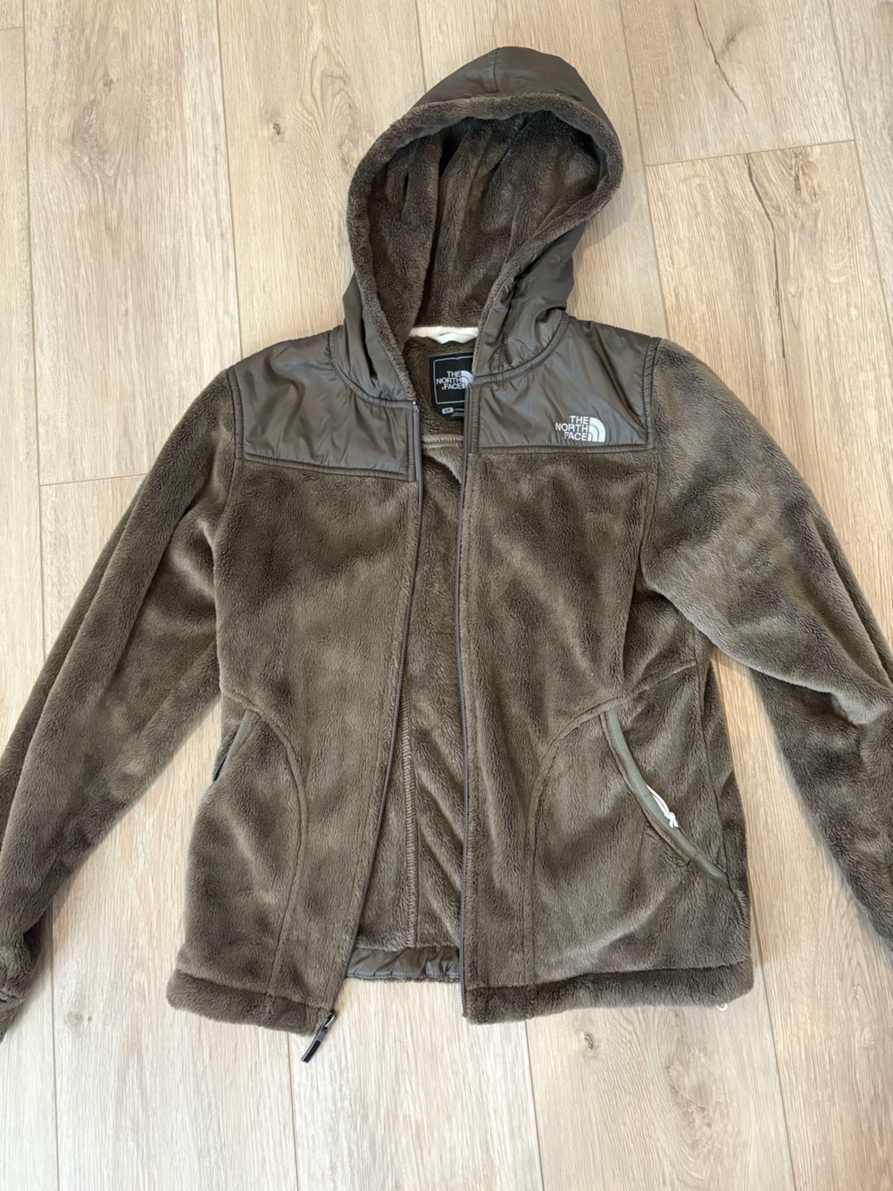 The North Face Women’s Brown Fleece Full-Zip Jacket